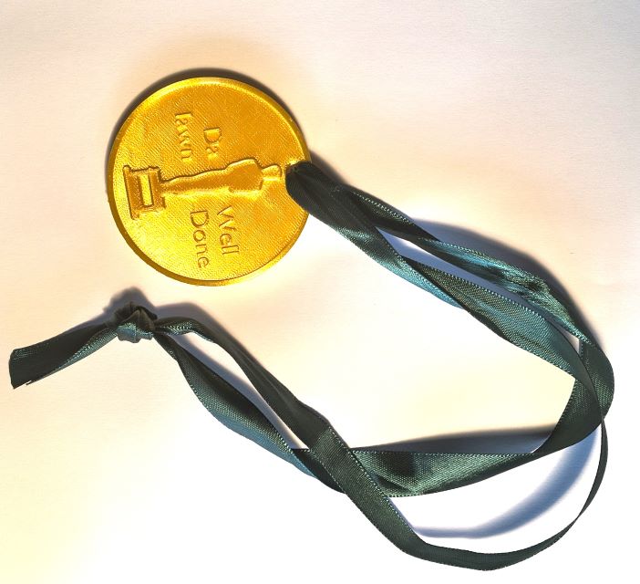photo of 3d printed medal